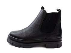 Angulus black winter boot with wool lining
